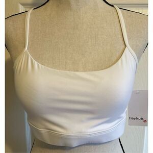 Hey Nuts Y Back Yoga Bra Size Large